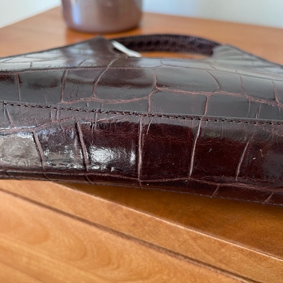 STAUD Mini Rey Croc Bag - Picture 5 of 8